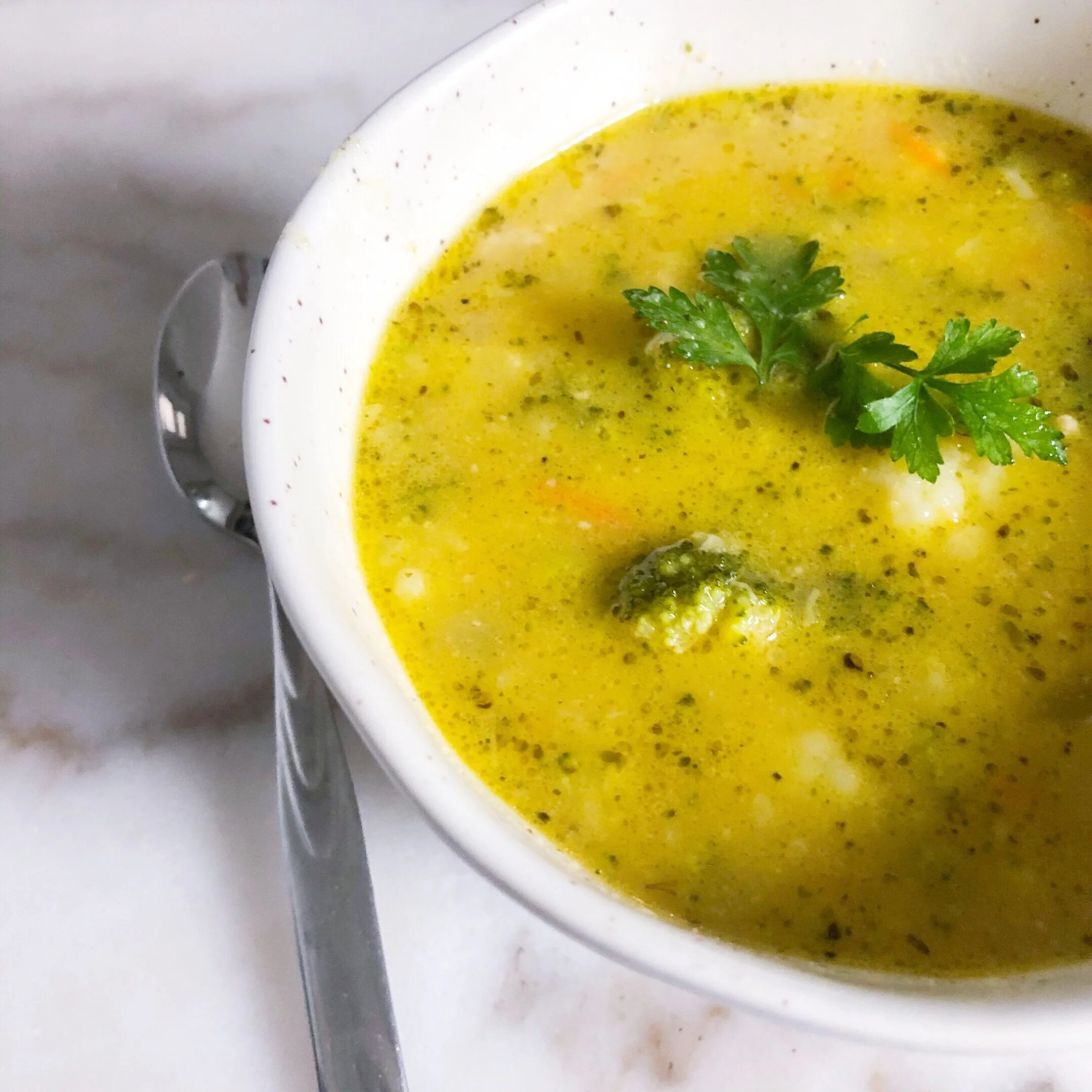 Cauliflower Broccoli Soup — Kat Krivanek Nutrition