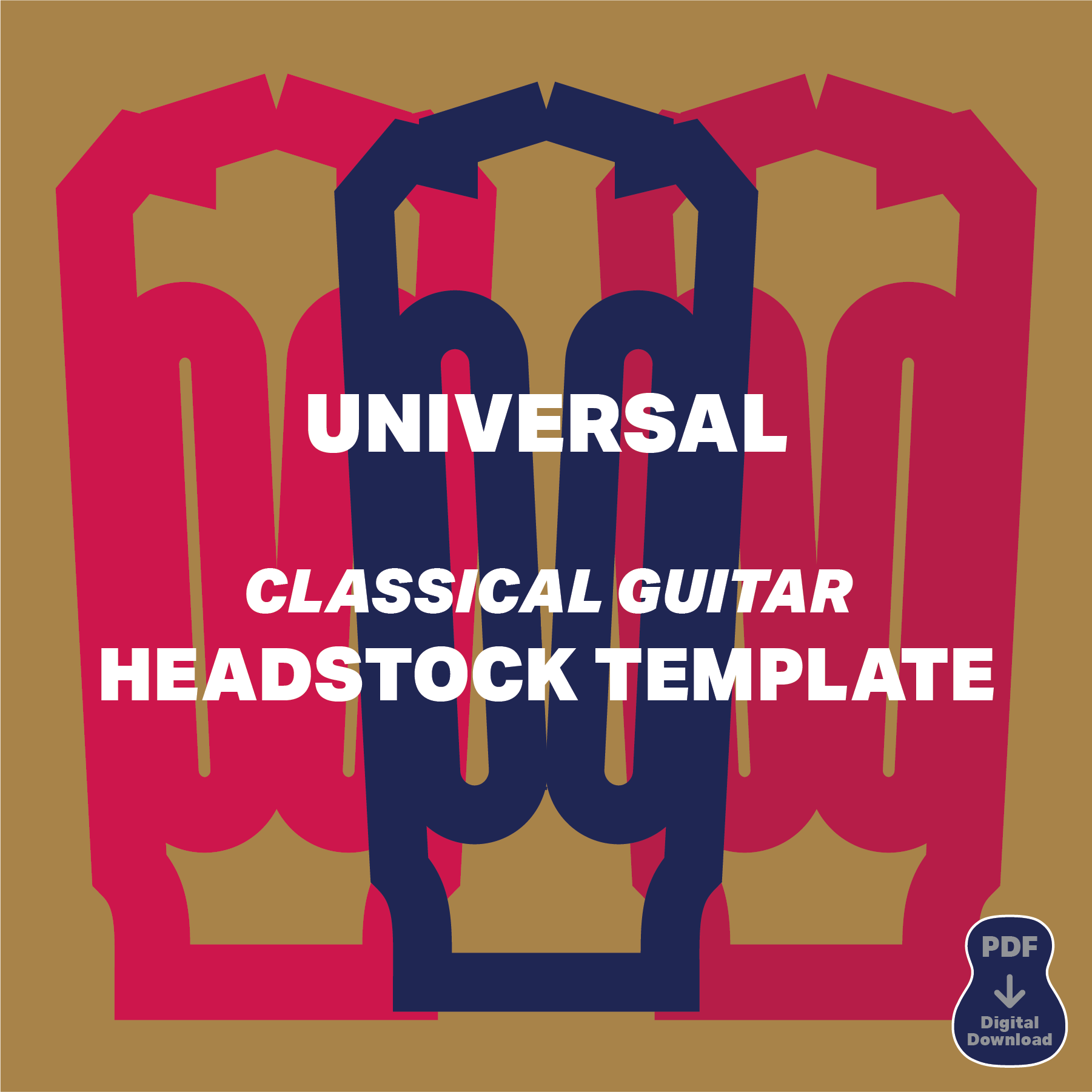 Universal Headstock Template