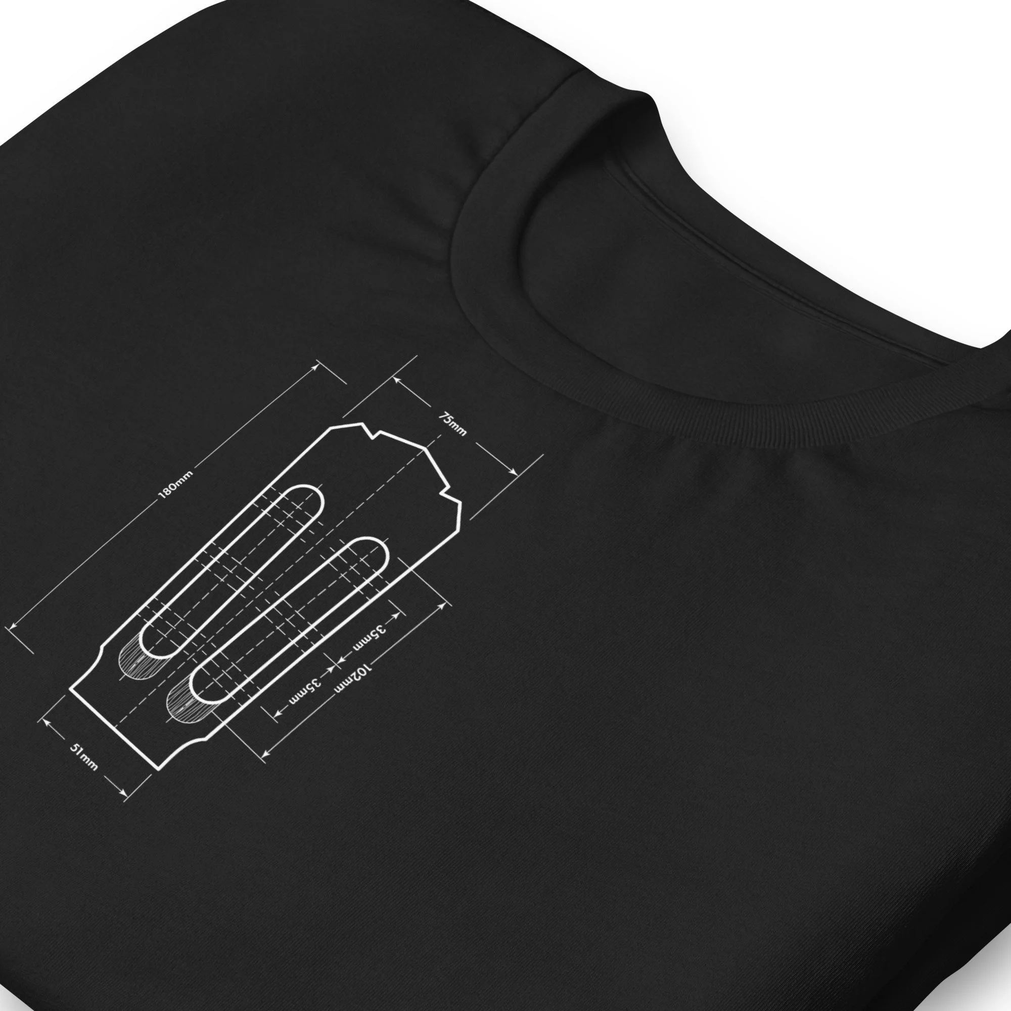 Luthier Headstock Unisex t-shirt
