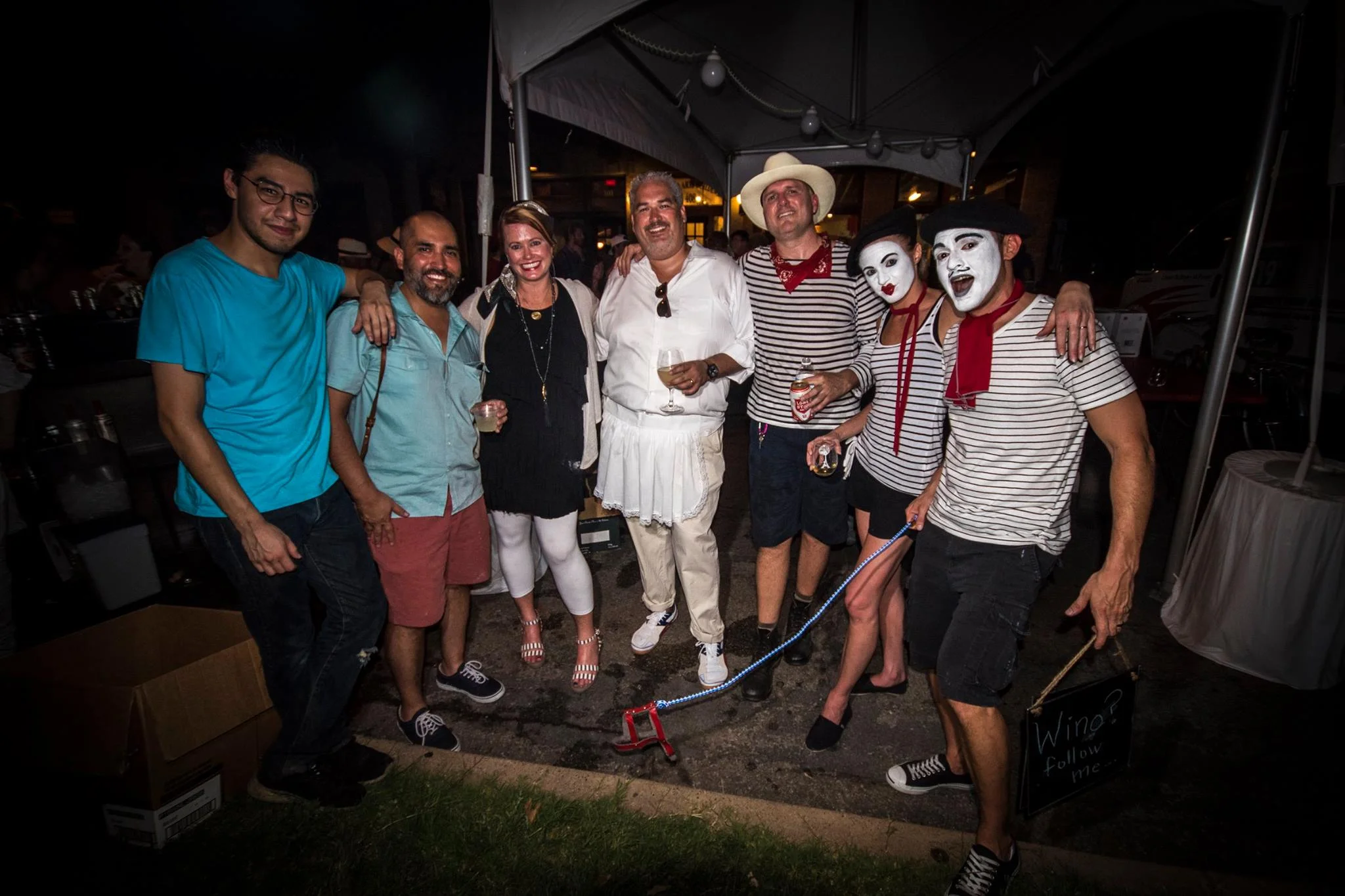 Jimmy Contreras and friends at Bastille on Bishop 2017.