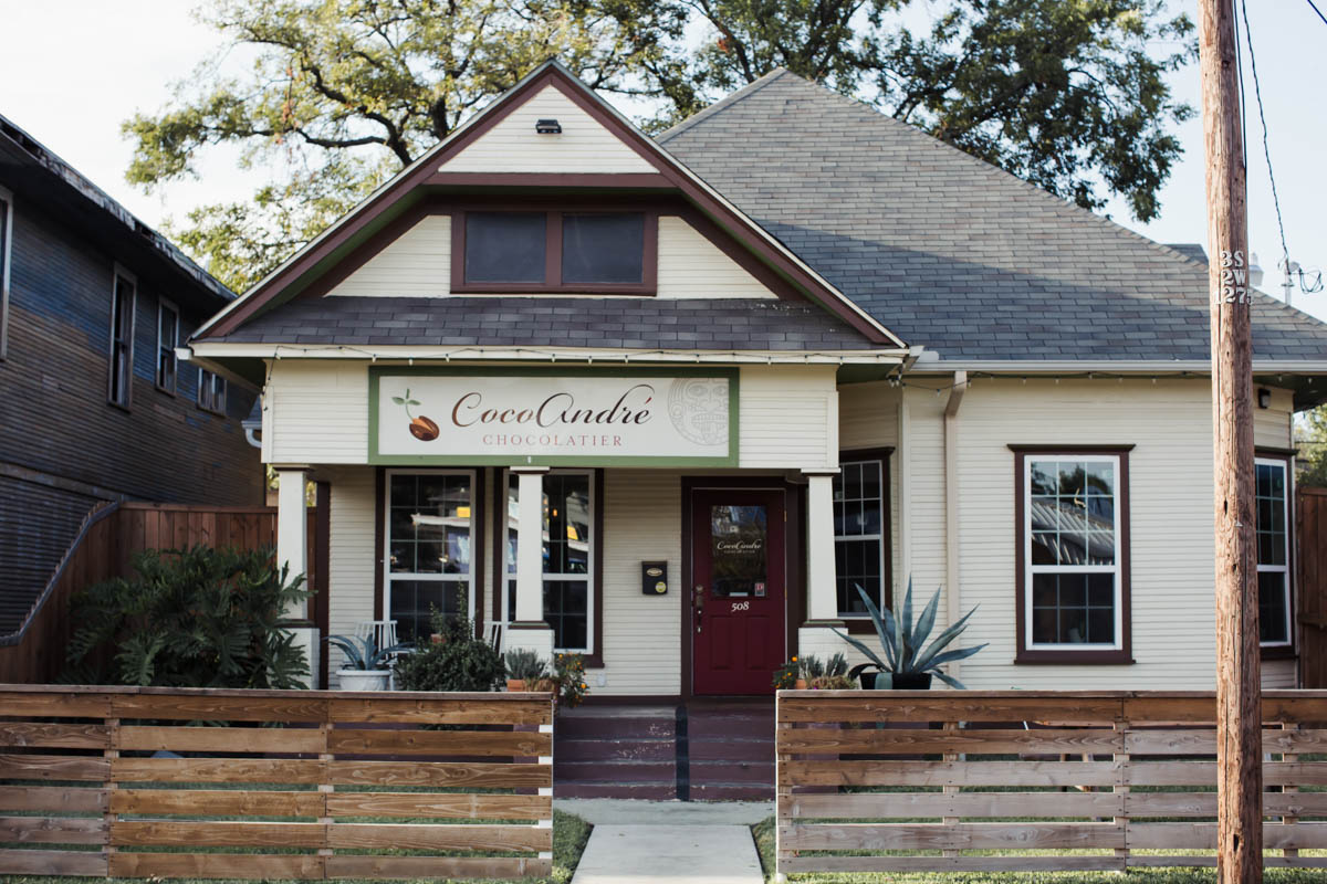 CocoAndré Chocolatier on 508 W. 7th St., Dallas, TX 75208