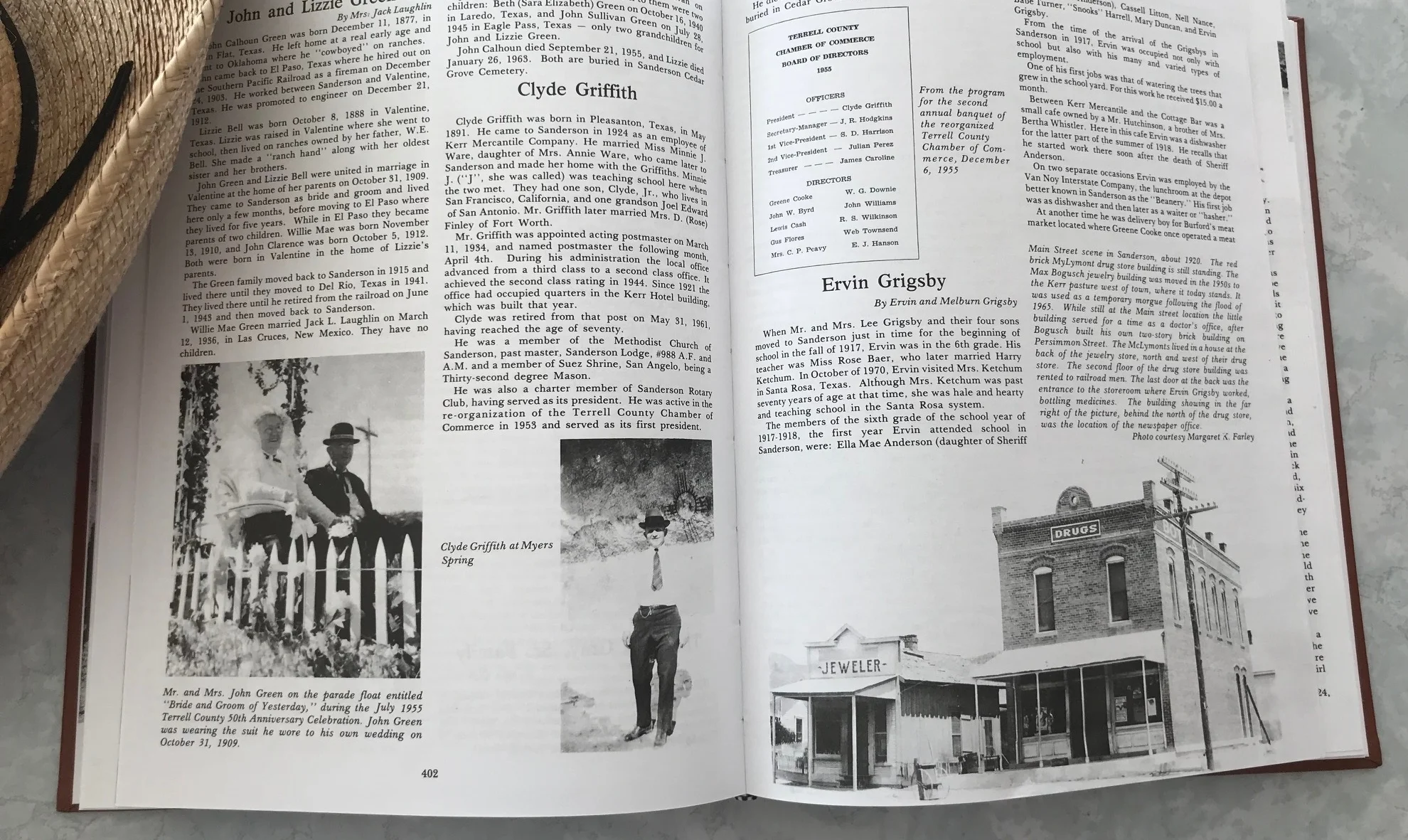 Terrell County Texas, Its Past Its People