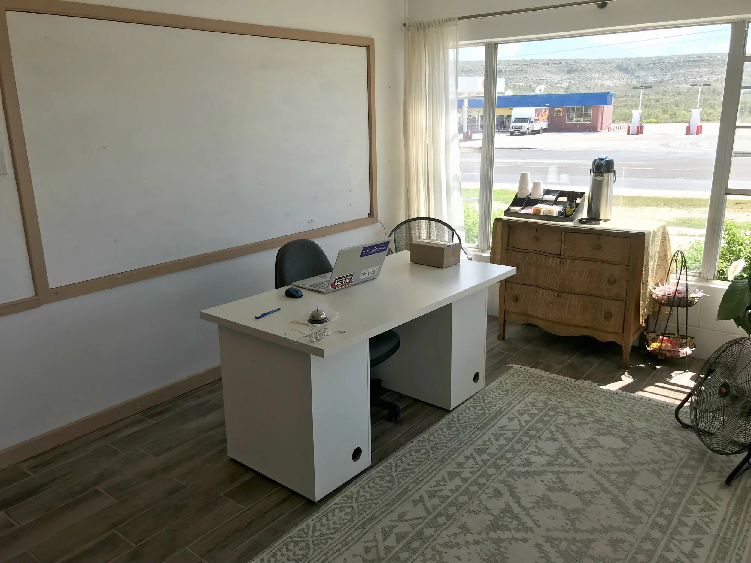 THE OFFICE STARTING TO COME TOGETHER