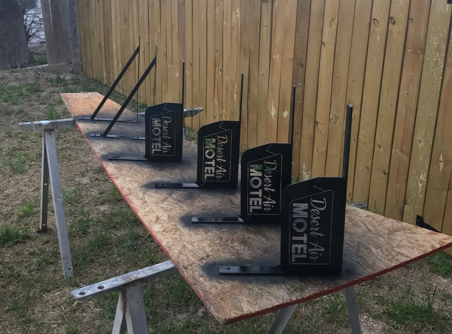 Painting the Brackets Prior to Install