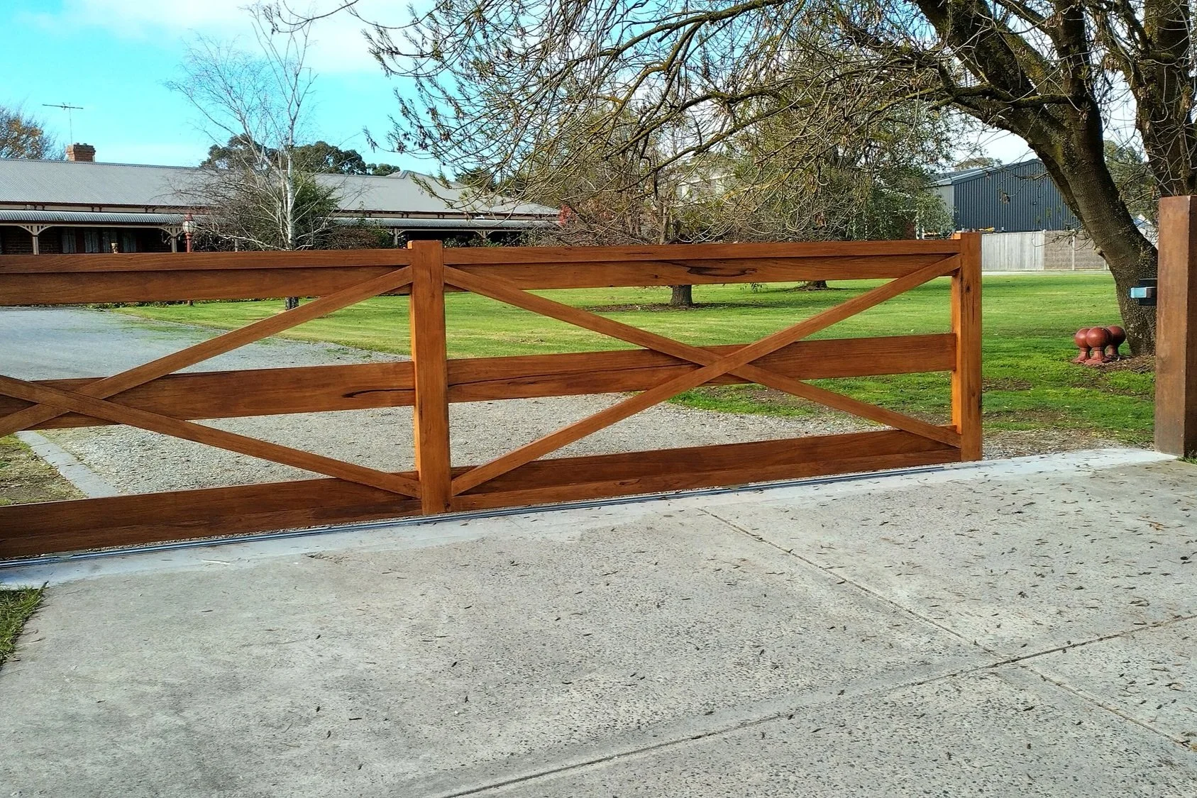 Rail Style Gates Rail Fence Gate Gippsland Timber Gates