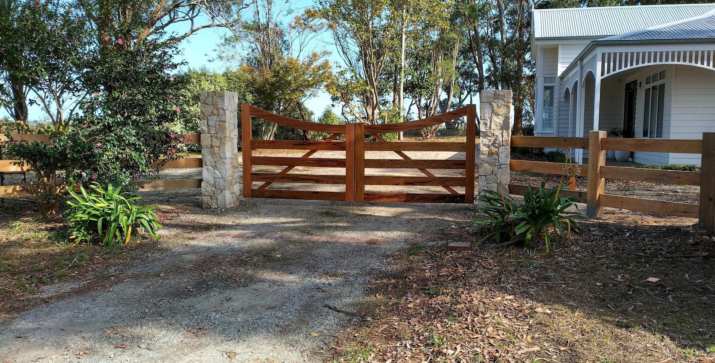 Rural Farm Gate Timber Farm Gates Gippsland Timber Gates