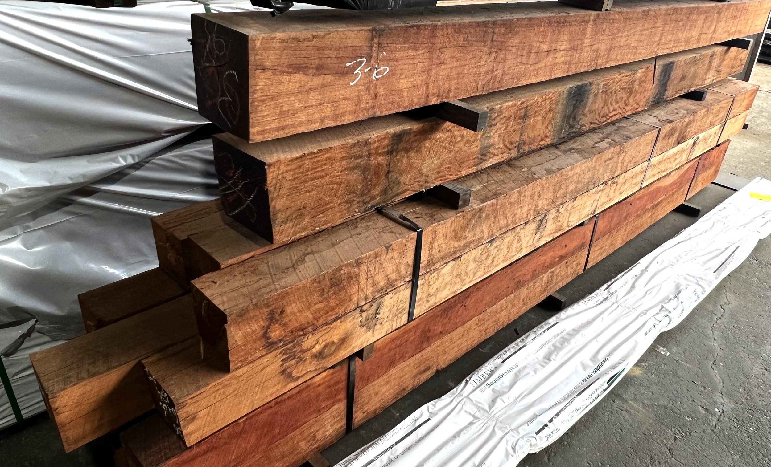 Ironbark Posts 150 x 150 rough sawn.jpg