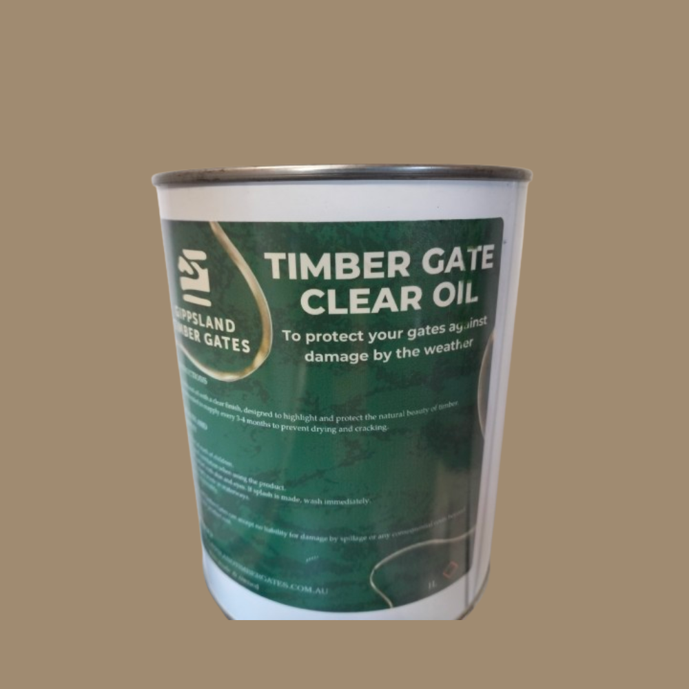Timber Gate & Fence Oil - Clear