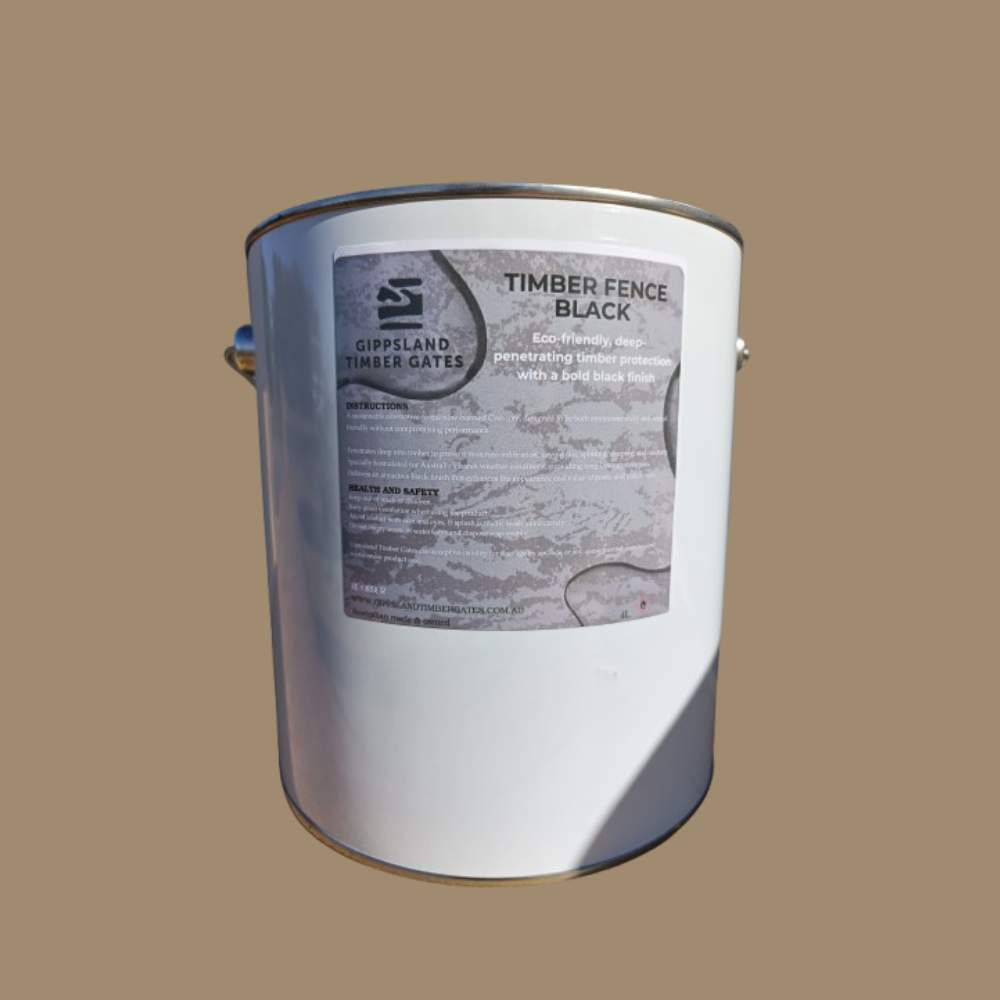 Timber Fence Black – Eco-Friendly Protective Coating