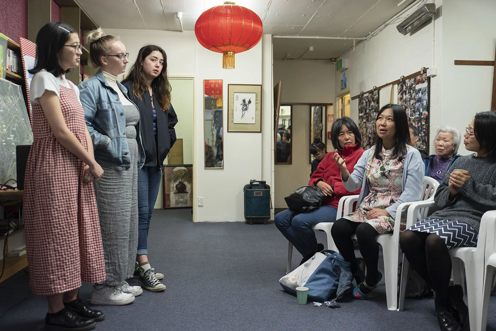 Cast Out: 逐 production team Q & A at Tung Jung Association - Photo by John Lake
