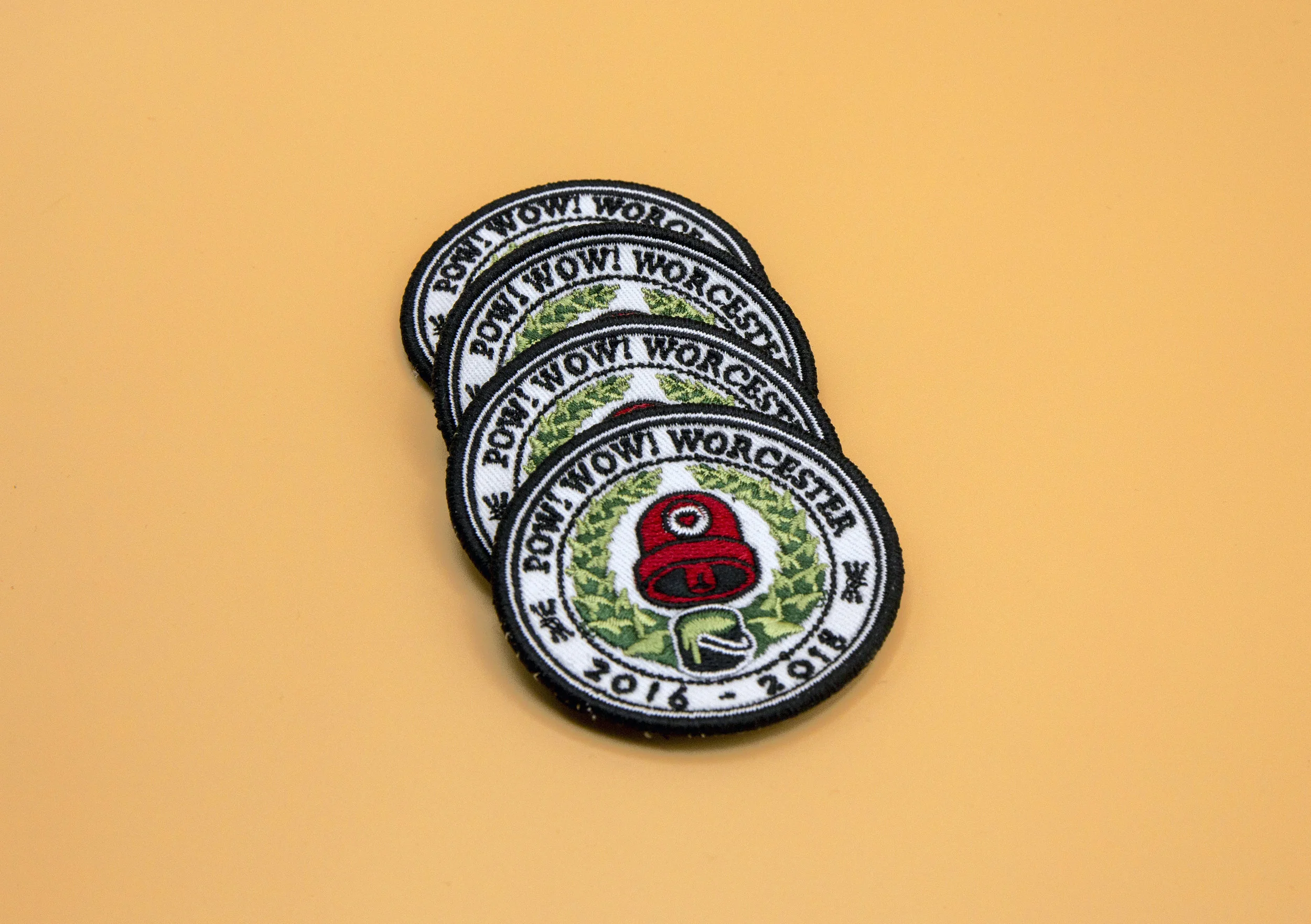 POW! WOW! Worcester Patches