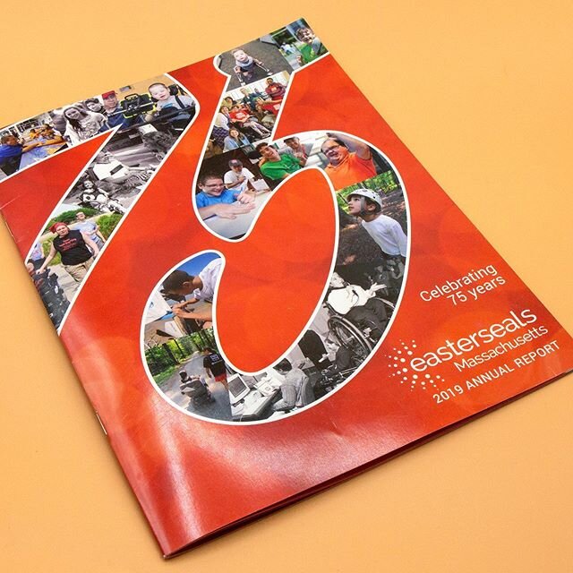 We love working on annual reports, like this one we designed with @eastersealsma