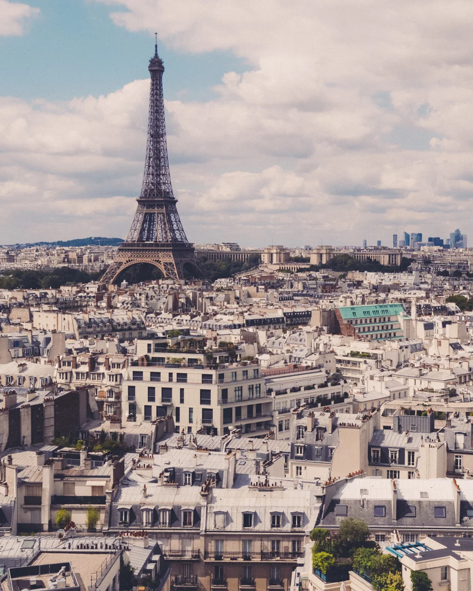 Rooftops of Paris Print