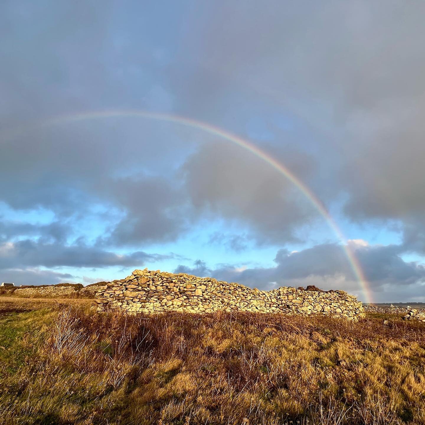 One magical, unexpected, double-rainbow sort of day in Brittany before setting off across the English Channel.