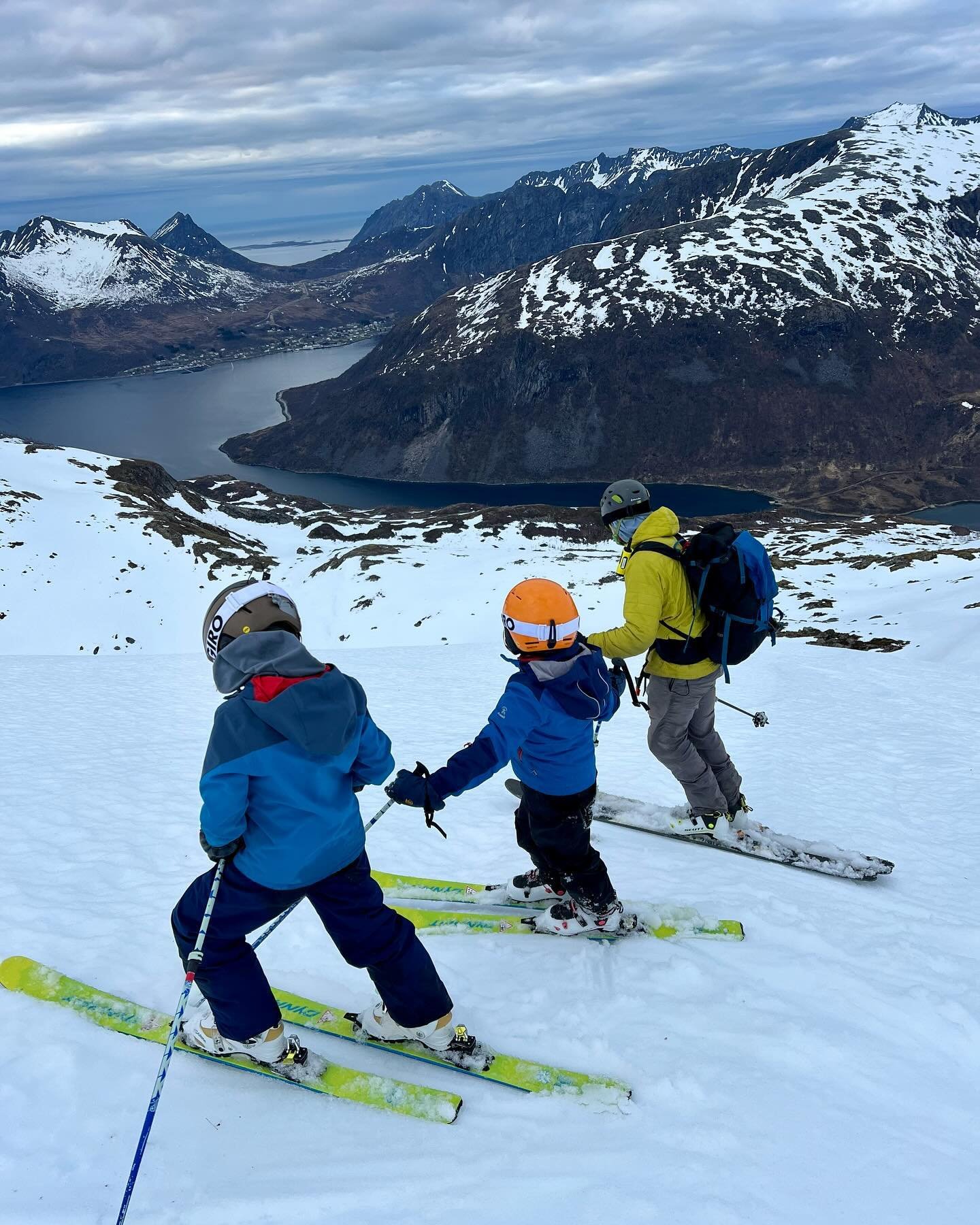Taking ski-to-sea to the next level, all crammed into 24 hours under the midnight sun! A few recent highlights from the outer coast of Senja Island in northern Norway. 
&bull;
I&rsquo;ll save the not-so-fun parts for a separate post. As anyone who ha