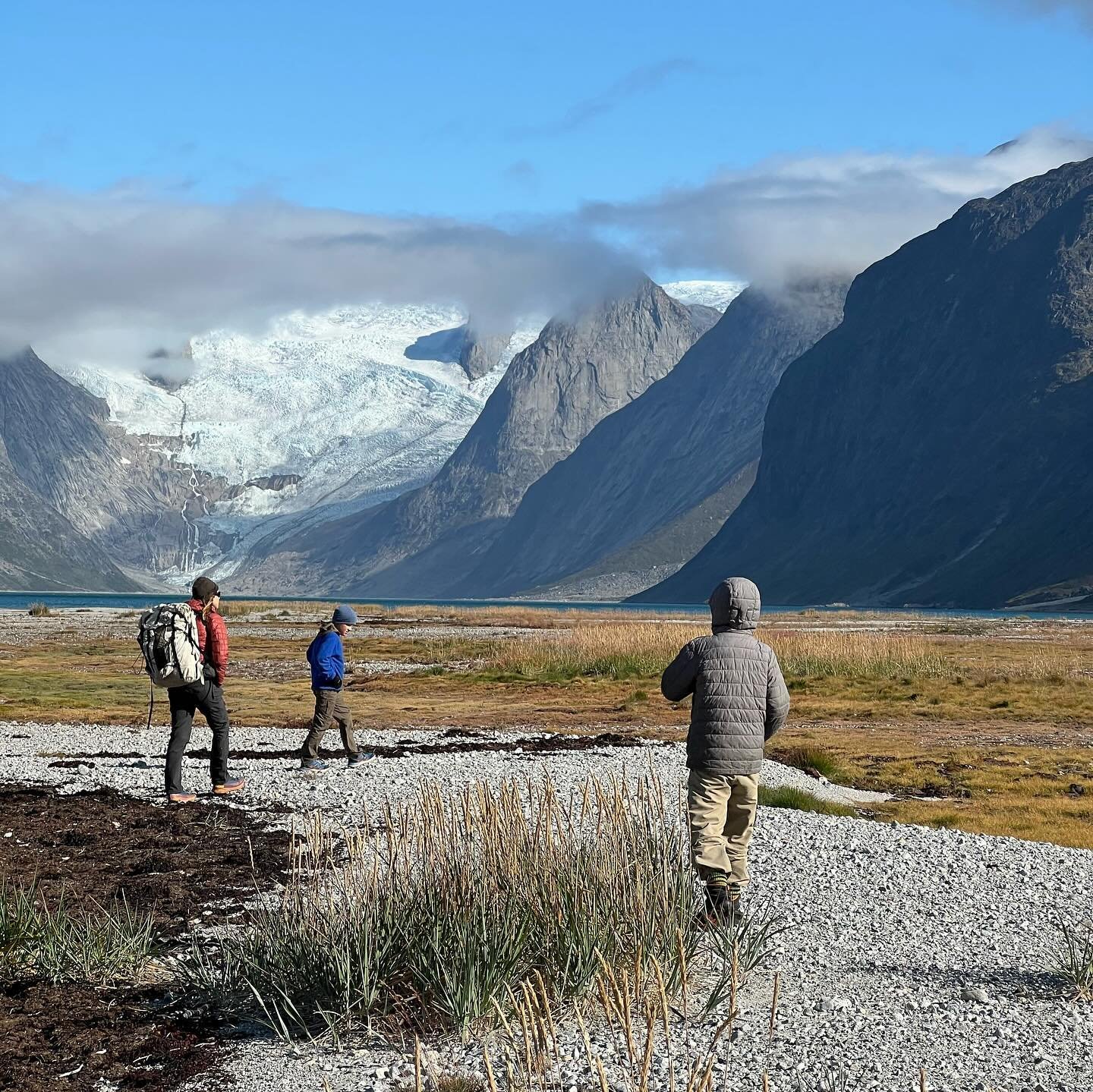 Tasermiut Fjord, Greenland. Home to peregrine falcons, big wall climbing, and a small slice of heaven. 

Read about the fleet-winged ghosts of Greenland &amp; our family&rsquo;s experiences exploring their stunning haunts in Hakai Magazine. Link in b