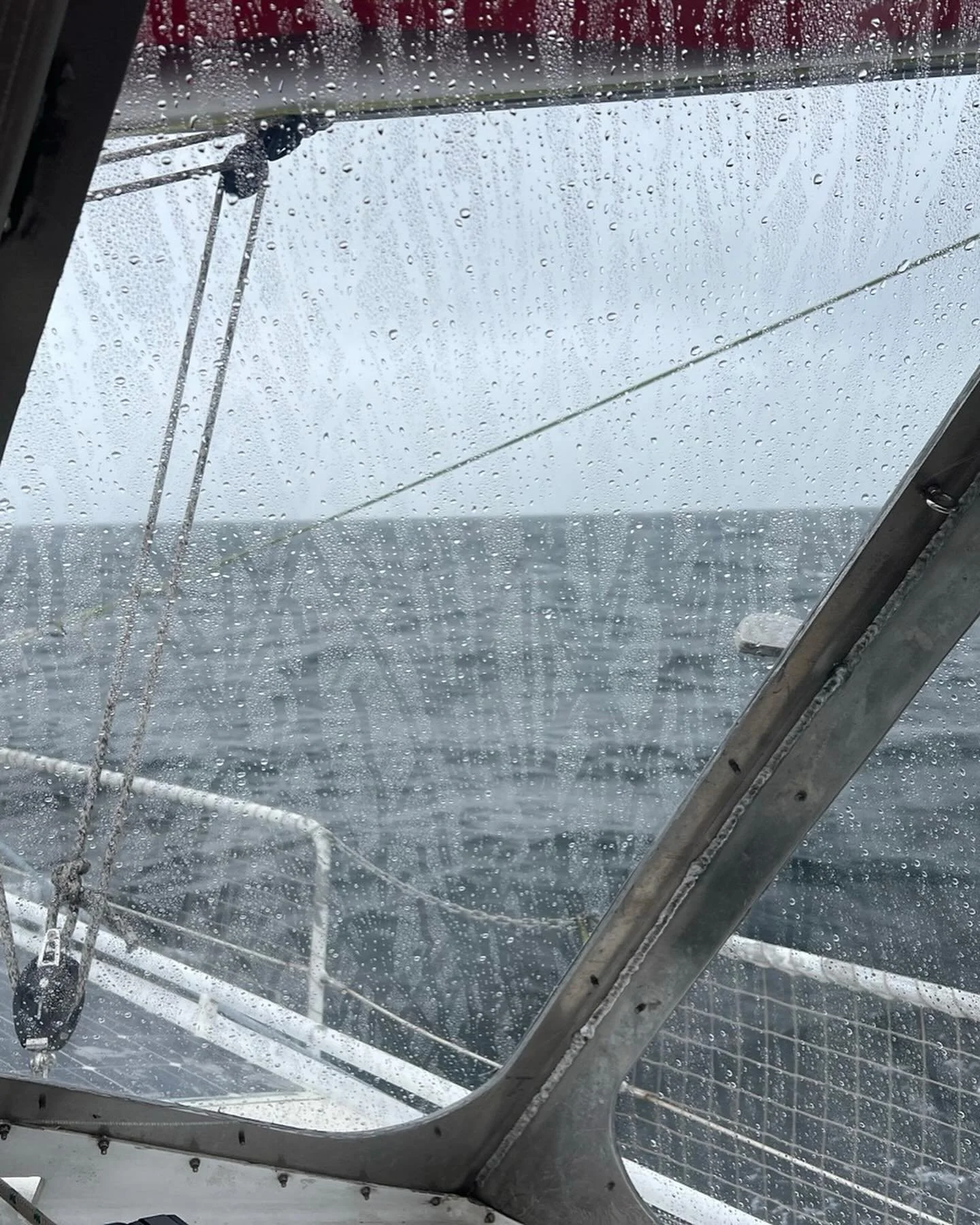 Today we practiced the&rdquo;art&rdquo; of sailing: &ldquo;Traveling slowly in the wrong direction, often at great discomfort/expense/fill in the blank&hellip;&rdquo; (plus add copious amounts of rain).

After 40 hard miles of sailing only to make 5 