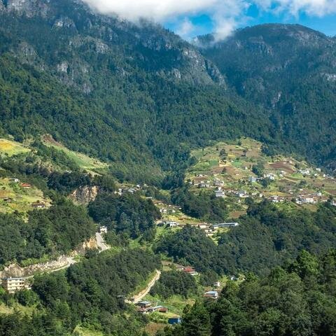 The beautiful hills of Huehuetenango, Guatemala