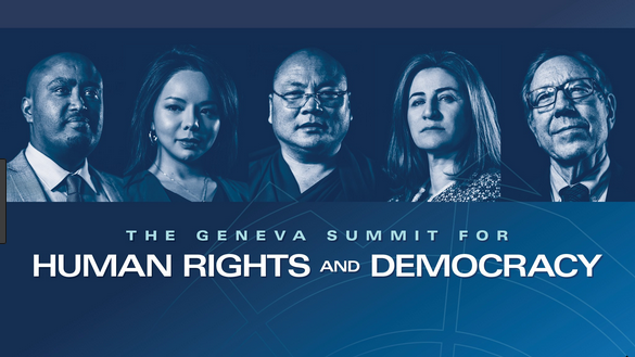 Geneva Summit for Human Rights and Democracy 2019
