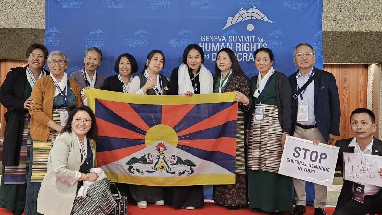Chemi Lhamo an der Geneva Summit 2024