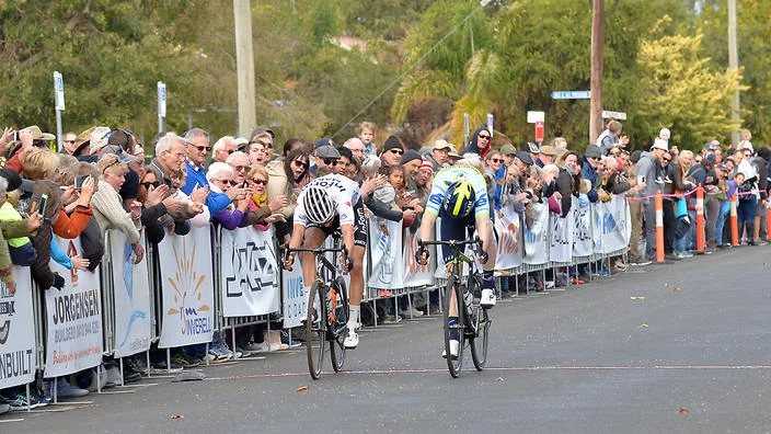 Nathan Elliott winning the 2018 Grafton to Inverell