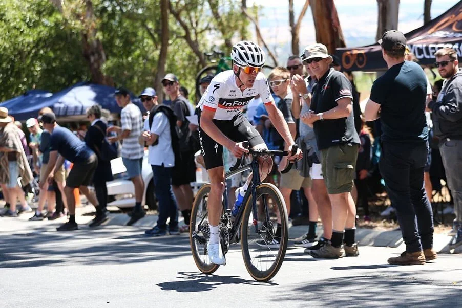 Mark O’Brien wearing the InForm TM Insight MAKE uniform, designed by MAAP.