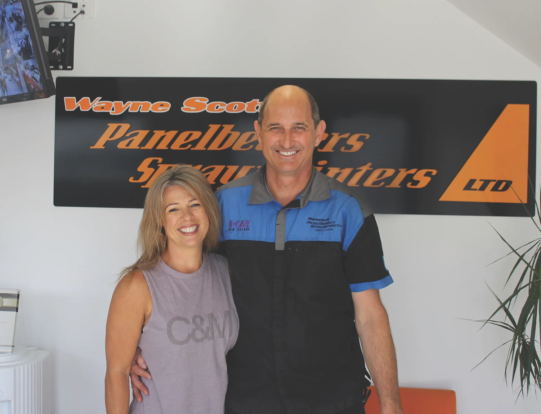 Owners and operators - Wayne and Paula Scott