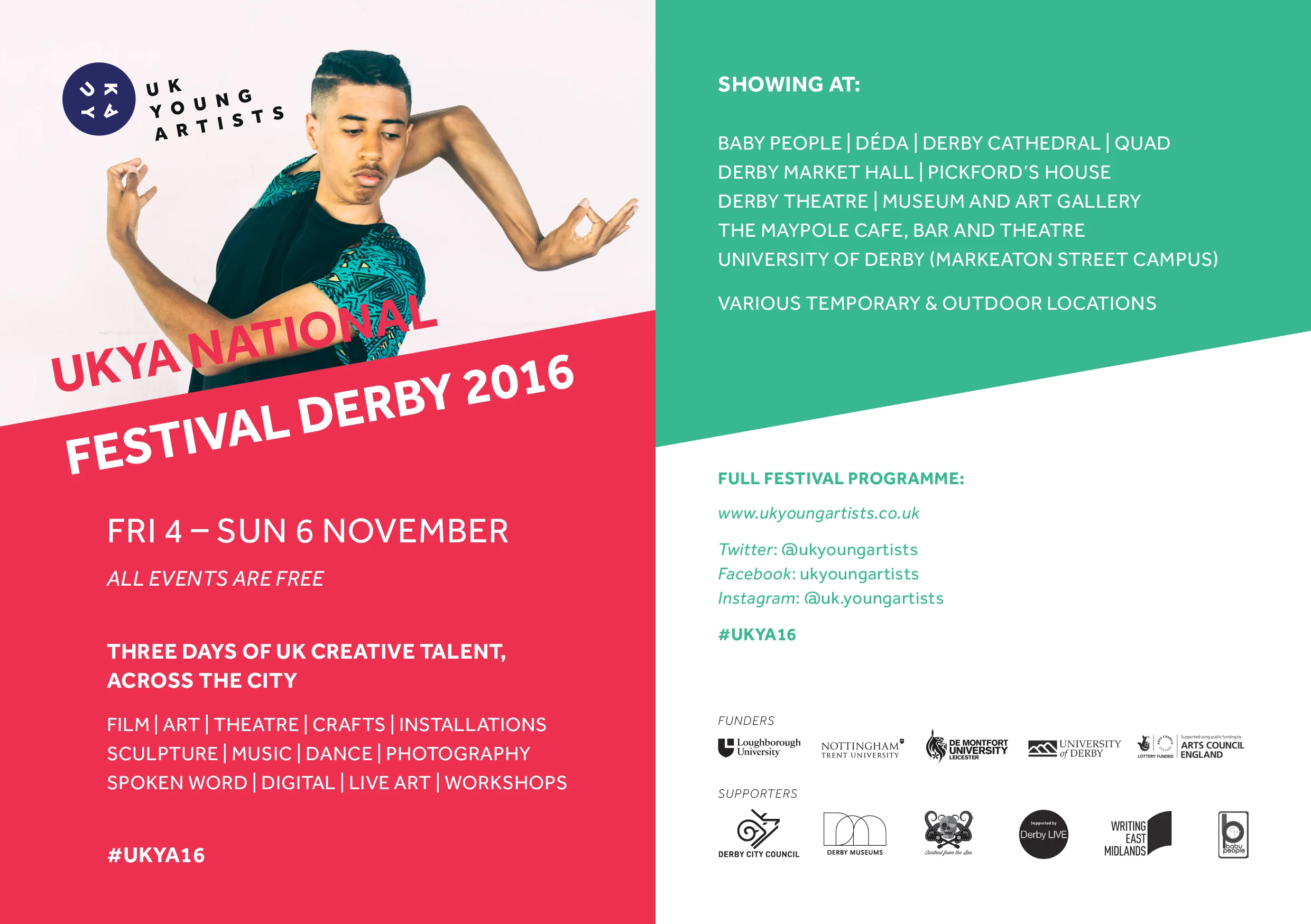 COUNTDOWN - UK Young Artists National Festival: Derby 2016