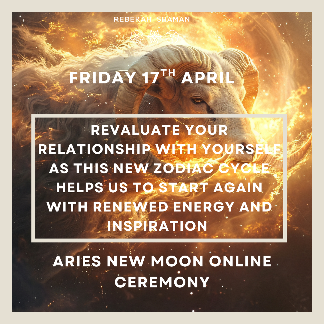 Aries New Moon Online Ceremony