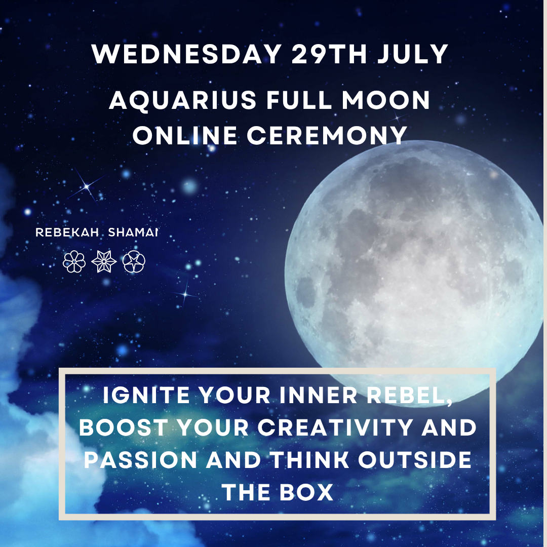 Aquarius Full Moon Online Ceremony