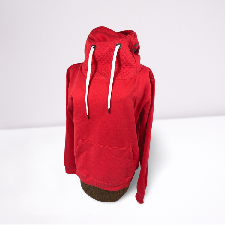Tree Roots with a thought of LIghtning - LIO Pullover - Red-Dble