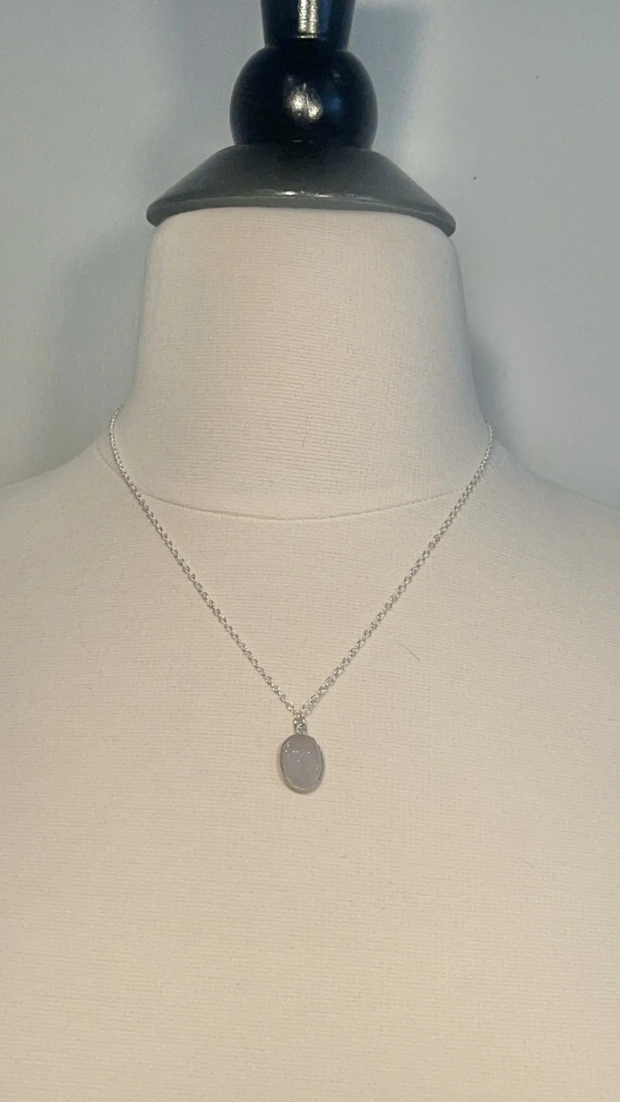 Quartz Druzy Necklace