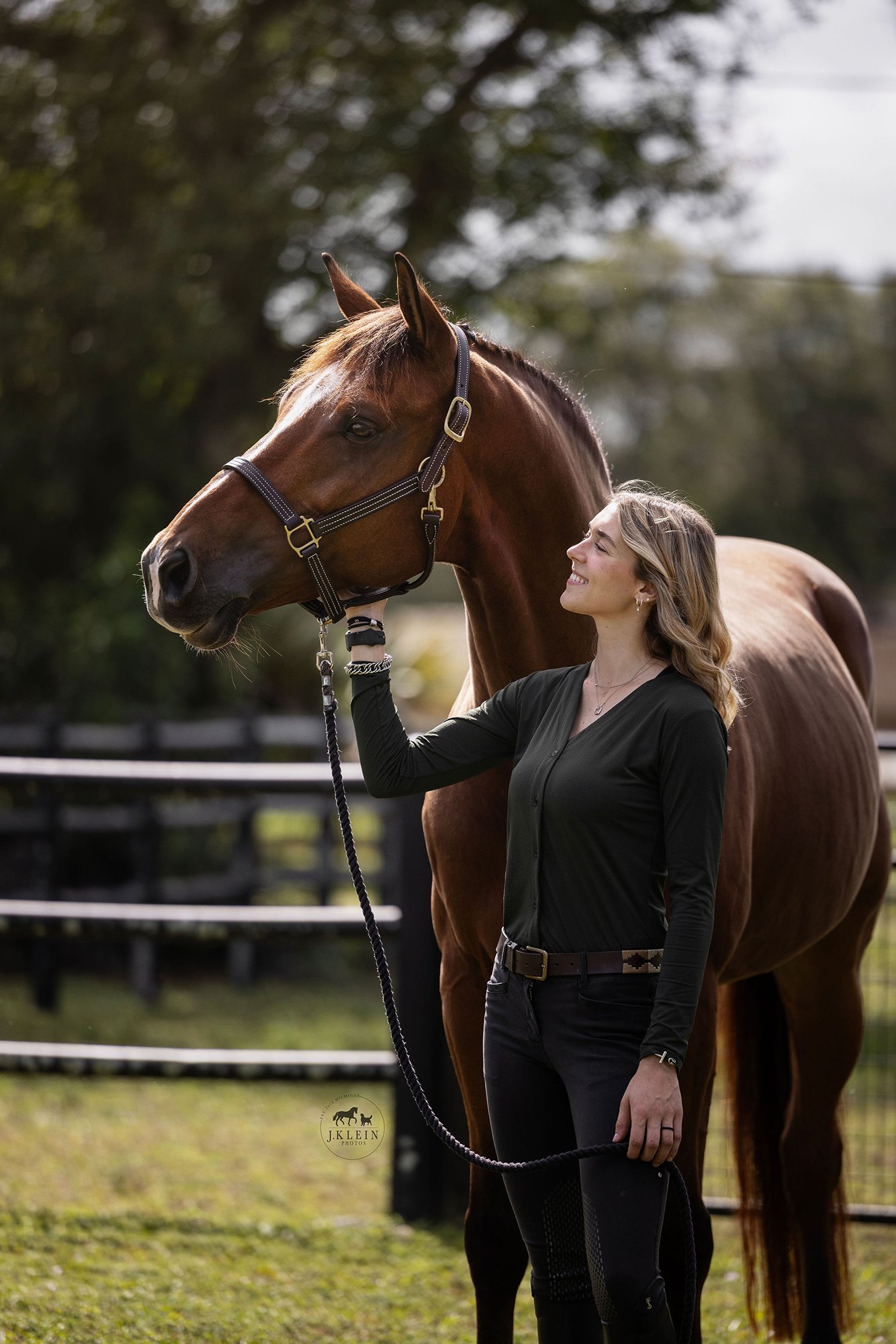 JKlein Photos, Wellington Florida Equine Photographer, photographs horse and rider for educational posing guide, creating professional portraits for equestrians.