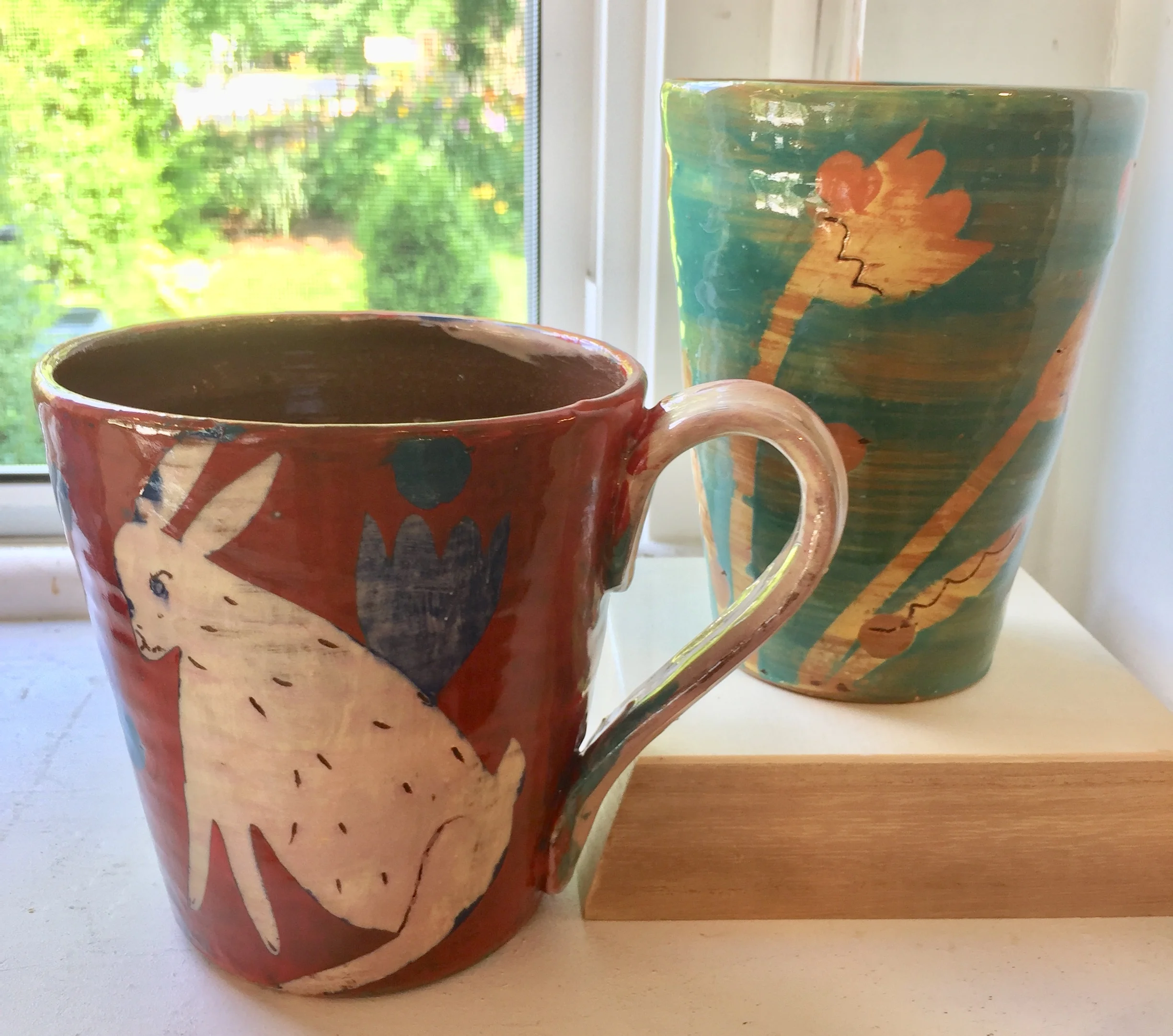 Work by our newest potter, Priscilla Dahl.