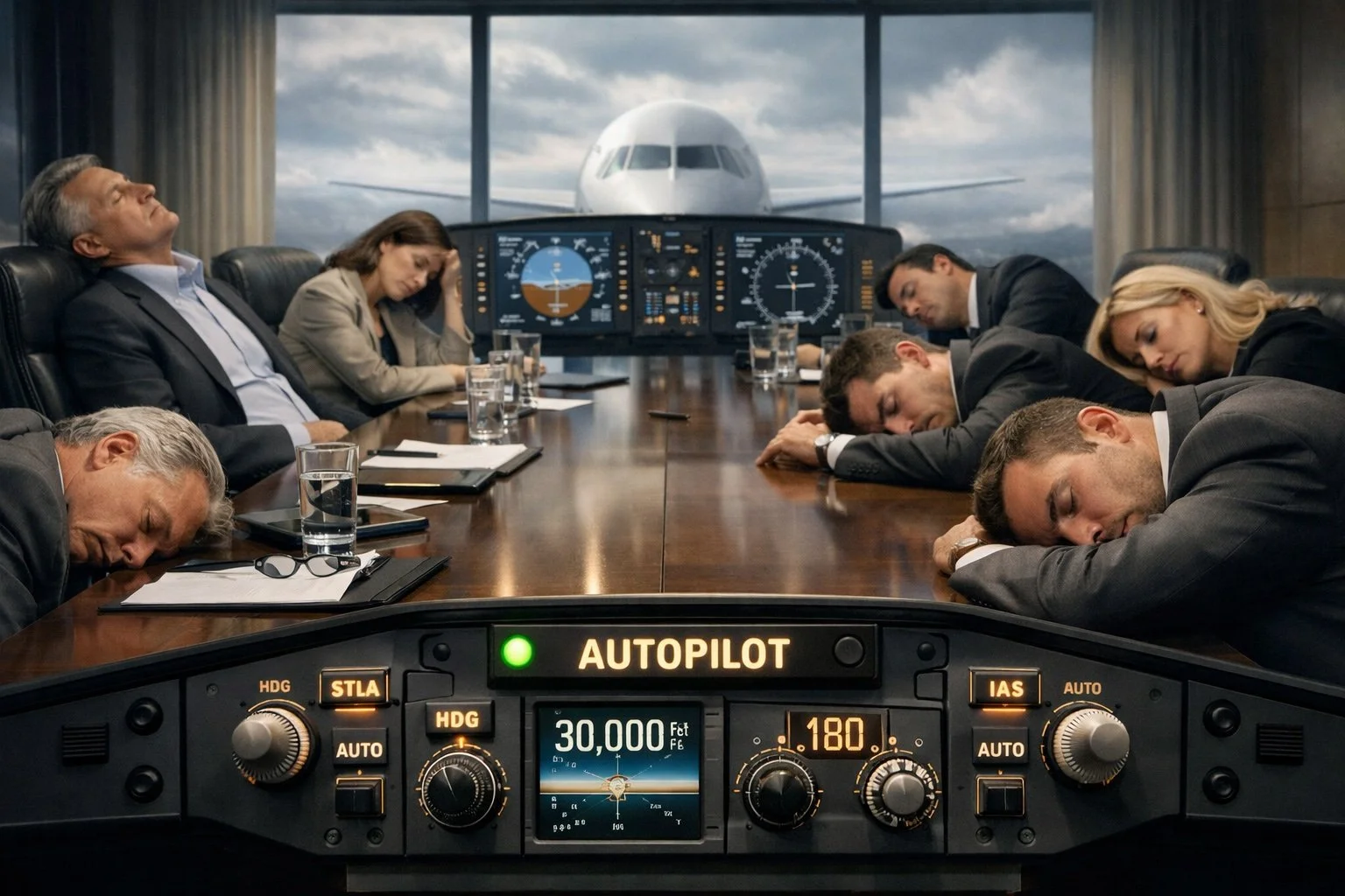 Sans énergie personnelle, le CODIR passe-t-il en pilotage automatique ?