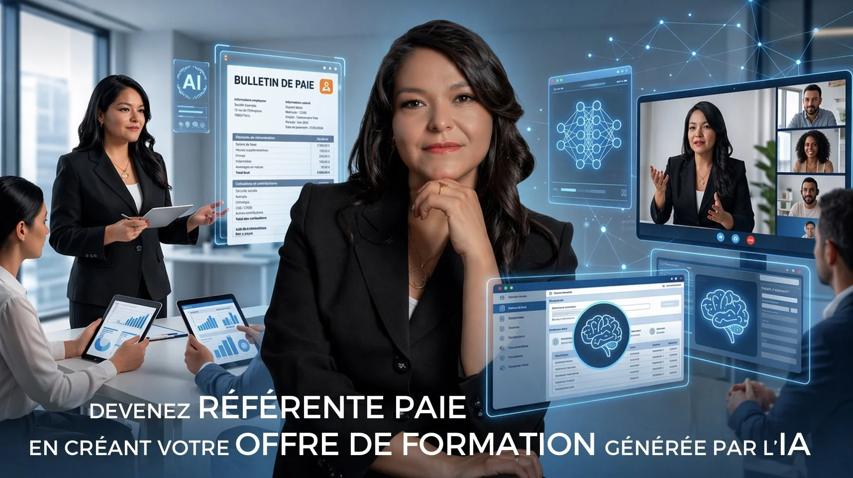 Experte Paie : devenez référente en créant une offre de formation avec l’IA