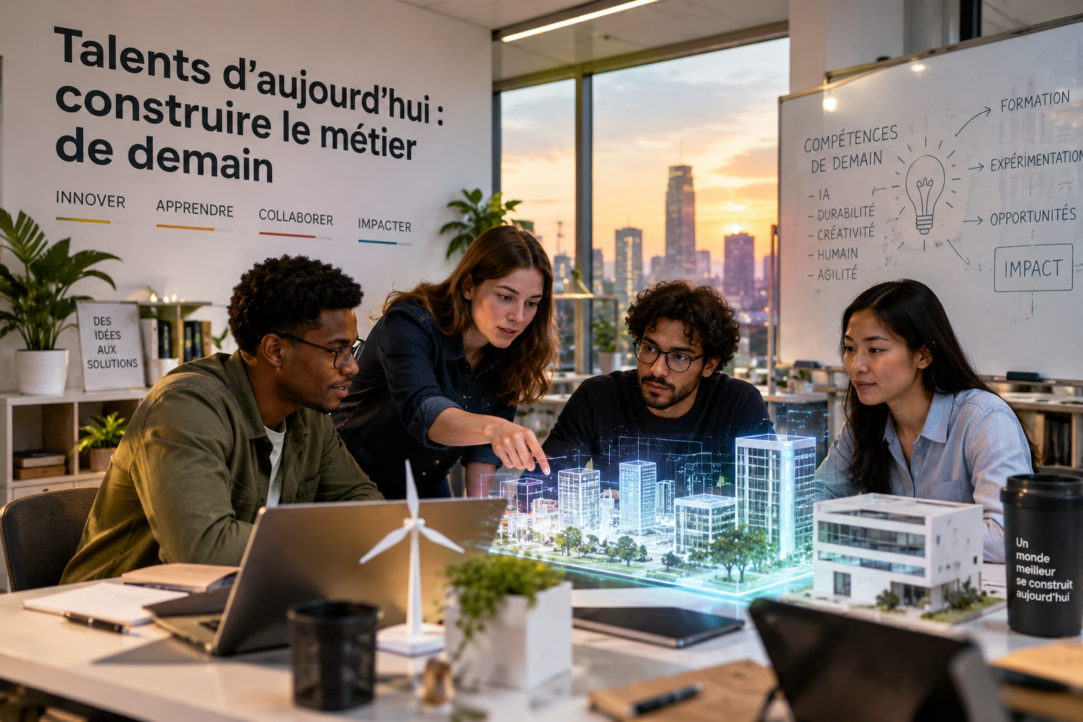 Talents d’aujourd’hui : construire le métier de demain
