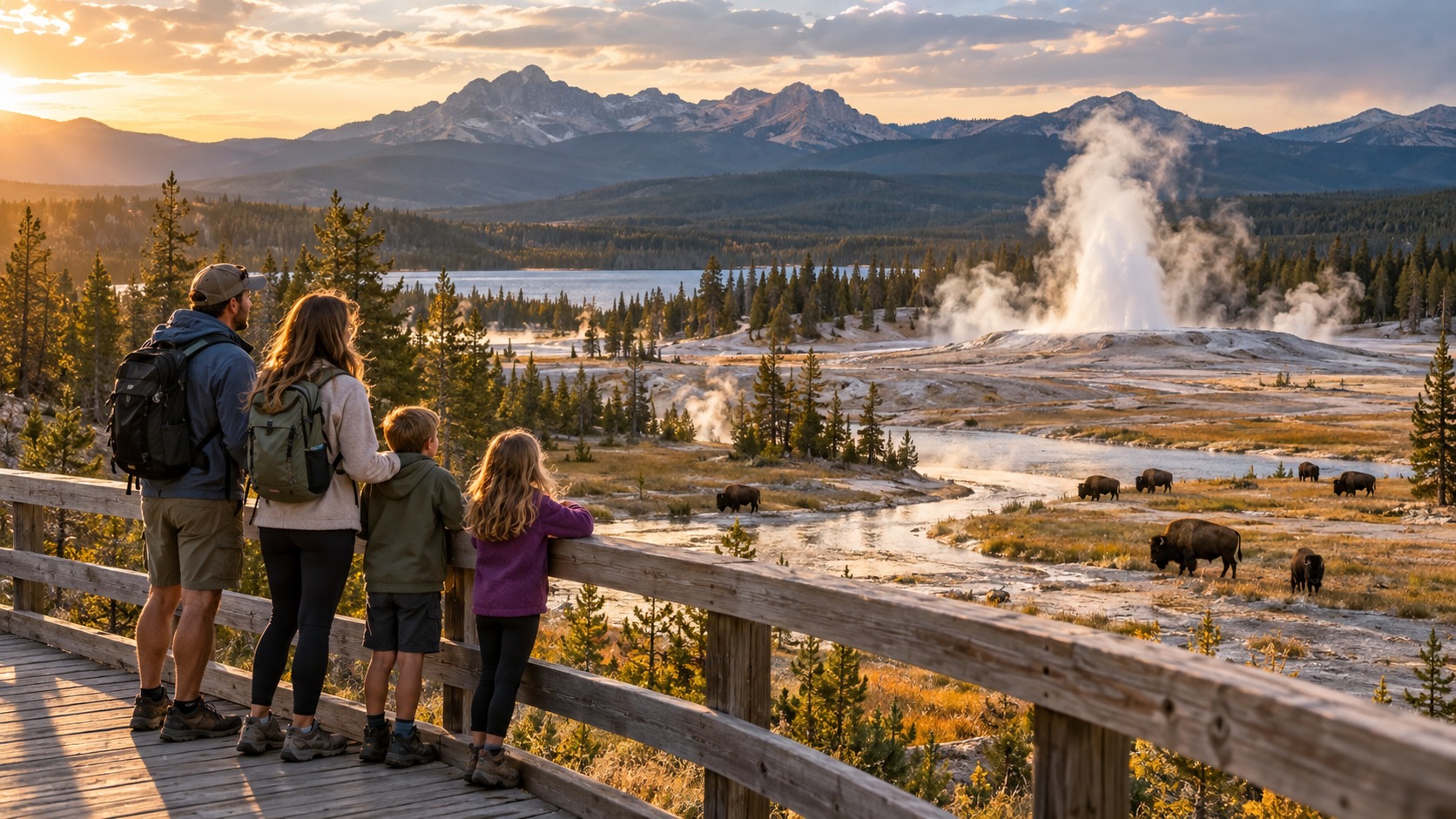 Les grands parcs en famille au USA 