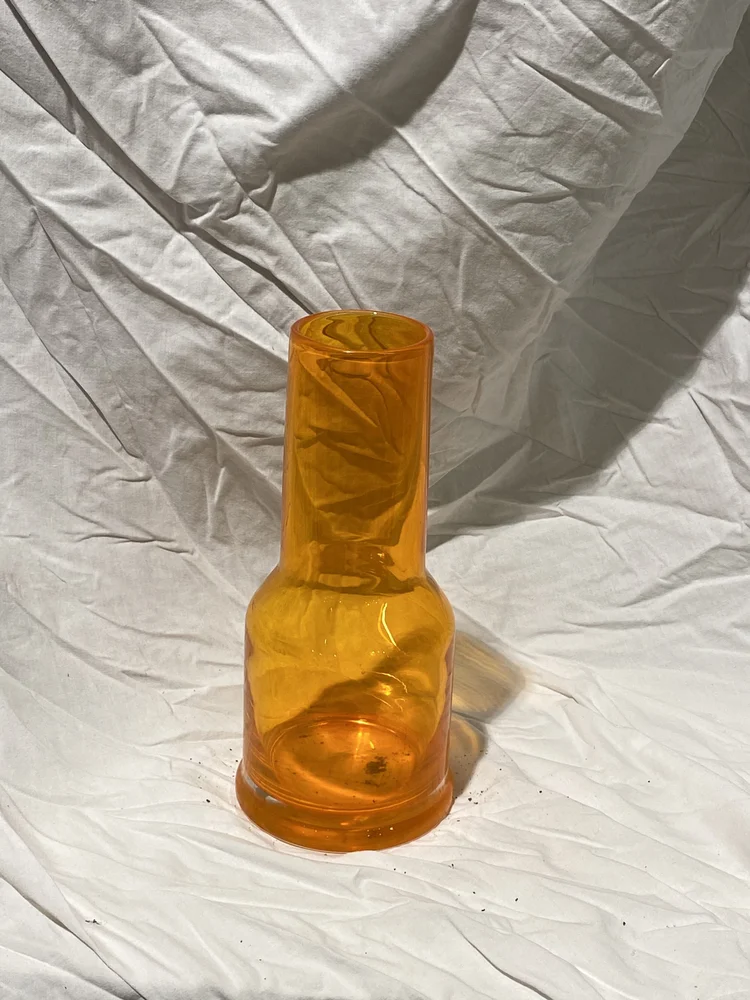 Vintage orange vase (IKEA) — FRANKO