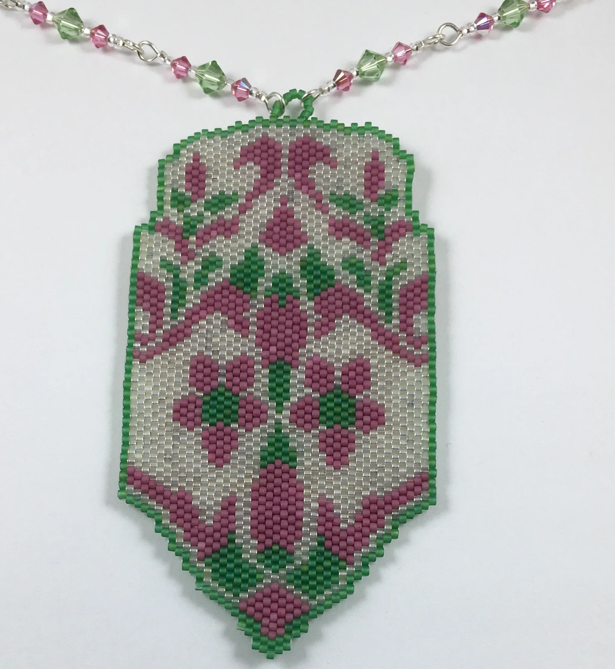 Rexa Dae's Night Out Necklace (Green, Pink)