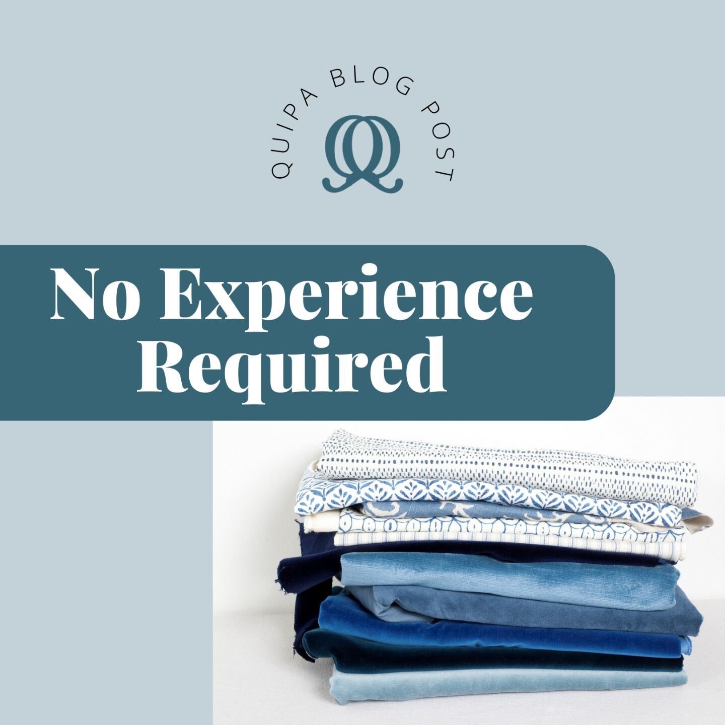 ✨ The QUIPA blog is live with an article on hiring workers for your custom drapery workroom with no experience. We share how this can be beneficial and can help you tap into a greater pool of candidates and ultimately add tremendous value to your bus