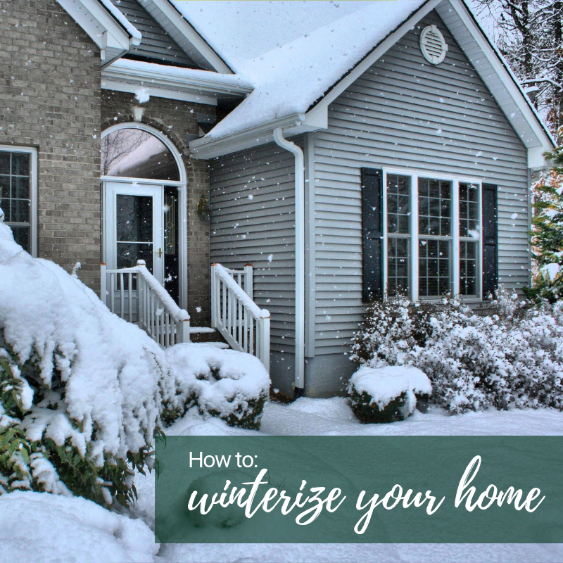 How to Winterize Your Home