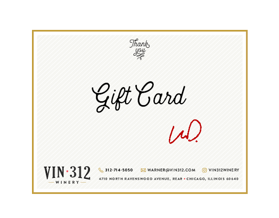 VIN312 Gift Card