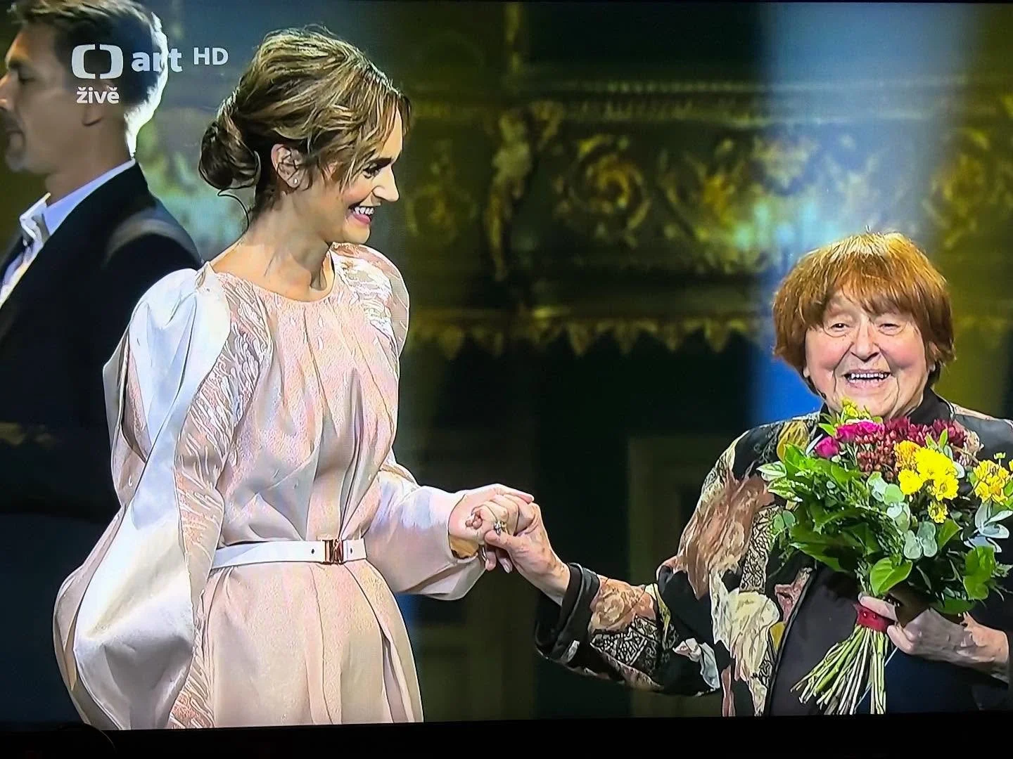 🤍🌸🩷 @brzobohatadaniela @ctartcz @baagi.cz @hedva_cesky_brokat #udilenicenministerstvakultury