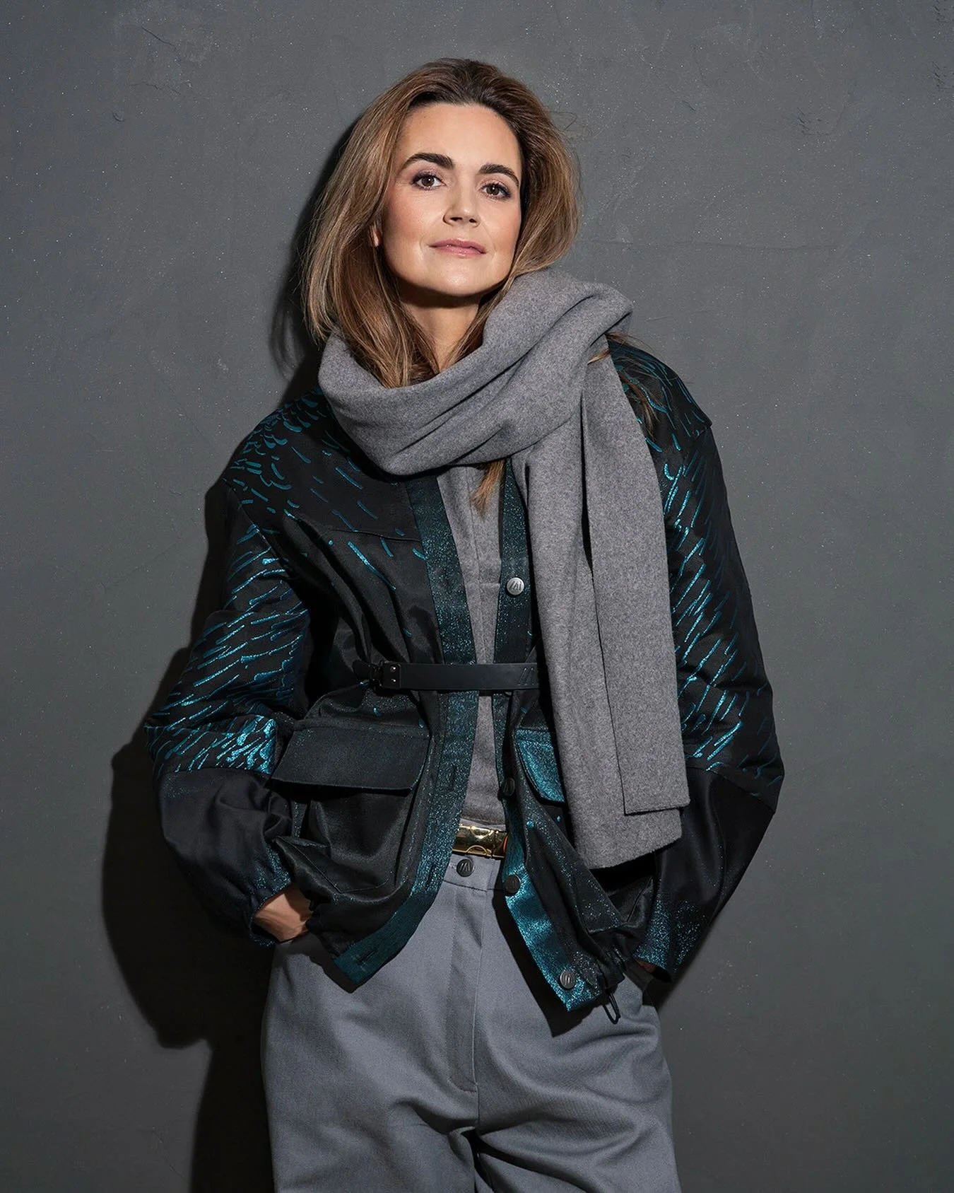 #fallwintercollection @brzobohatadaniela 🖤🩵@lenkafritschovamua @baagi.cz @hedva_cesky_brokat 
#jacquard #brocade #denim