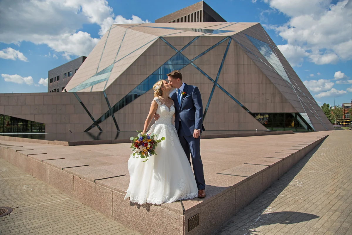 Molly + John Married at the McNamara Alumni Center Photography by Tracy Walsh
