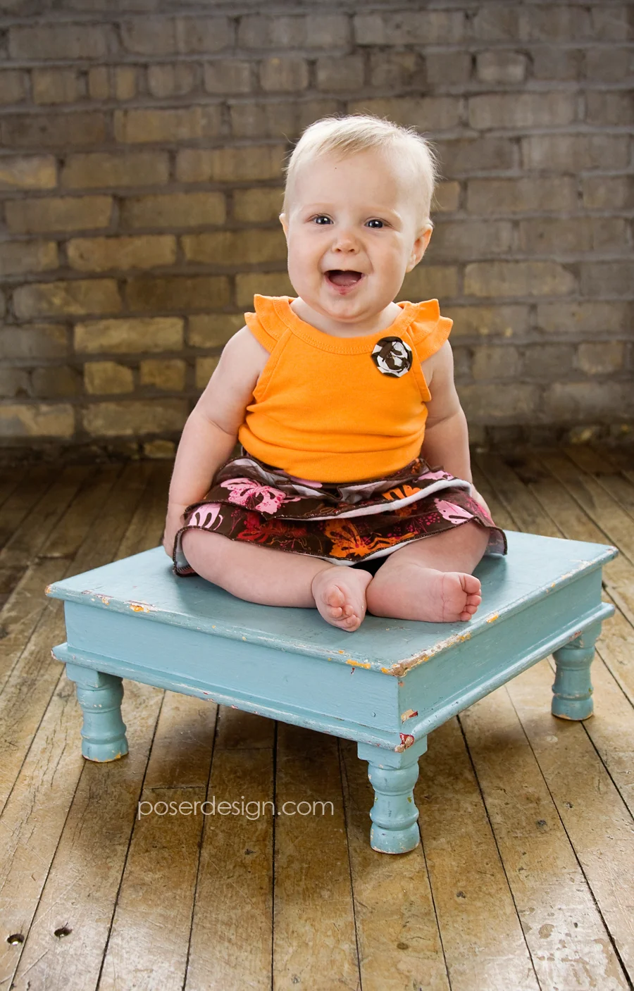 Six Months Old with Her Big Sis | Minneapolis Baby Photography