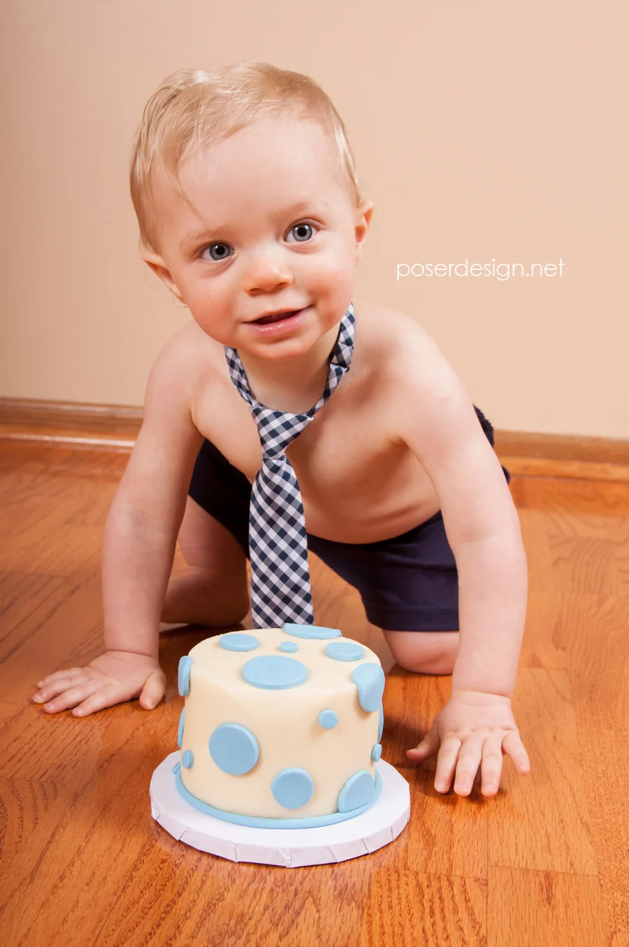 Birthday Boy! | Baby Smash Cake Shoot from Nadia Cake's
