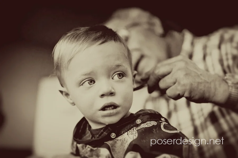 First Hair Cut | Minneapolis Kid Photographer