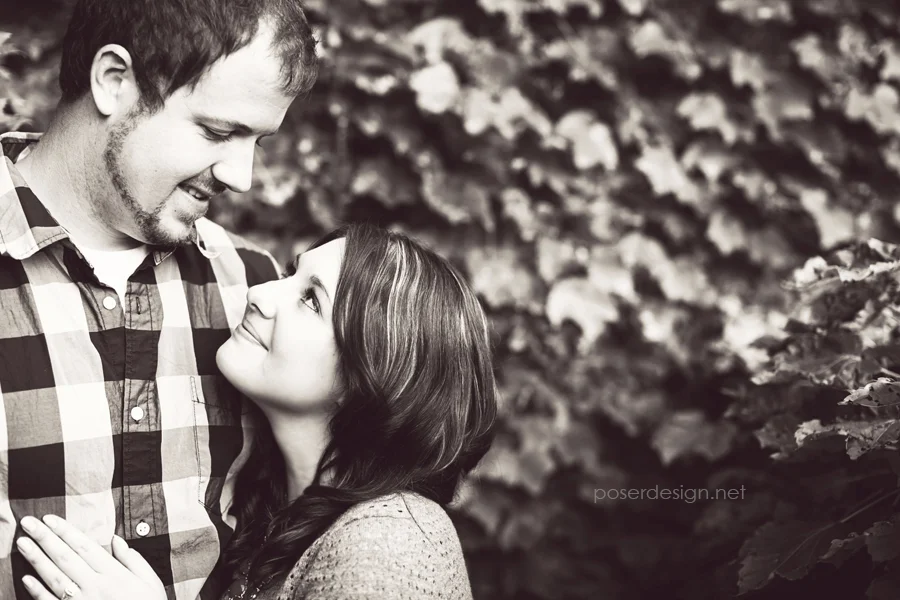 Samantha and Justin engagement photos in Red Wing
